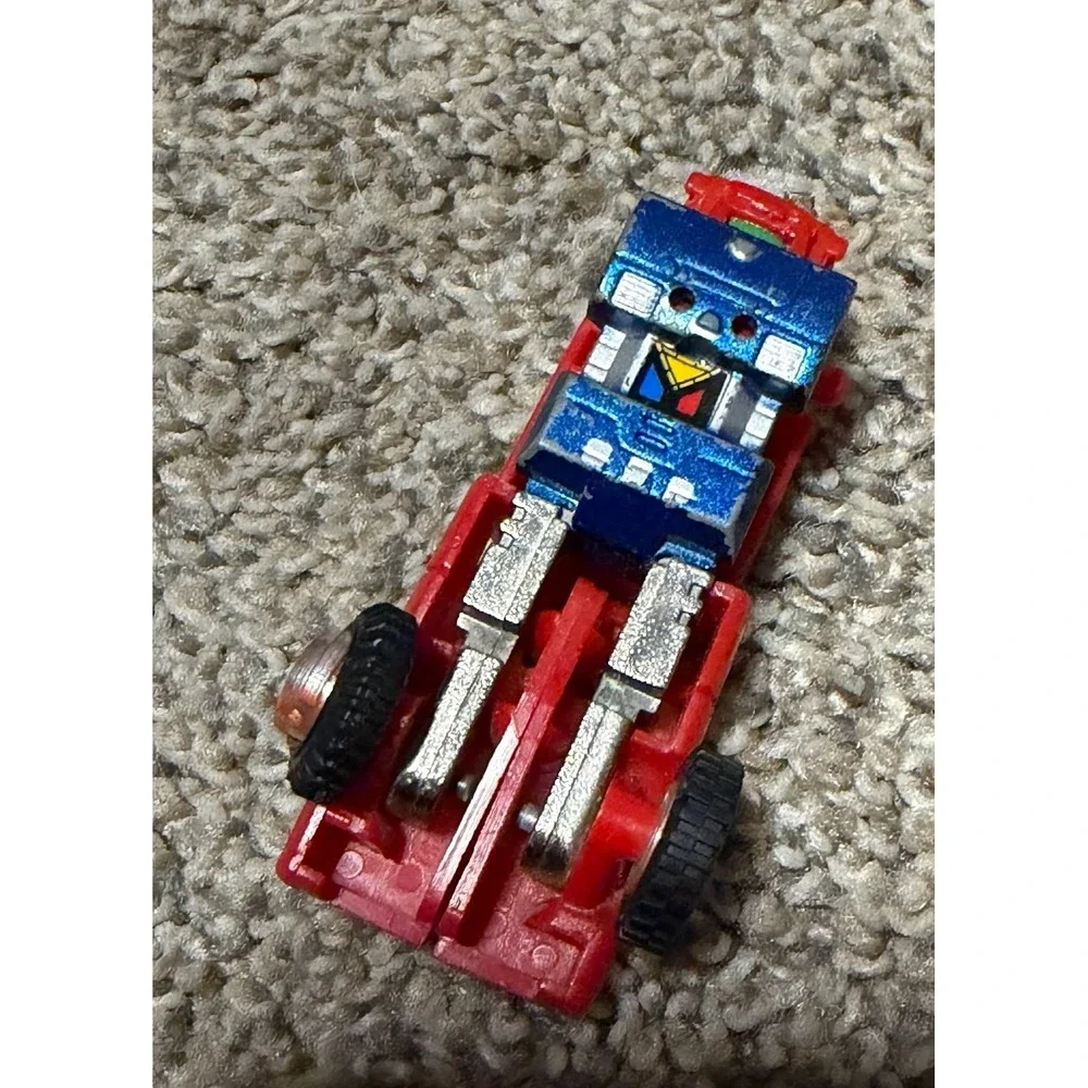 Vintage 1984 Red Pickup Truck Toy Hong Kong Diecast Transformer Car‎ GoBot